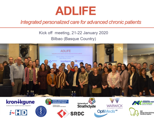 The Basque Country leads the ADLIFE European project that involves nine European countries to improve the health and quality of life of the elderly population suffering from advanced chronic diseases