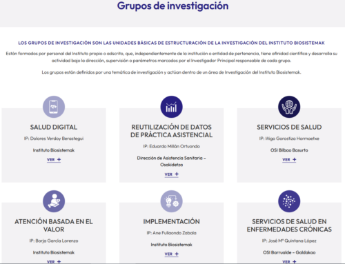 Ikerketa Taldeei buruzko web atal berria estreinatzen dugu
