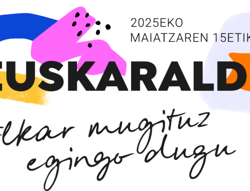 2025eko Euskaraldian parte hartzen dugu BIOEFekin batera