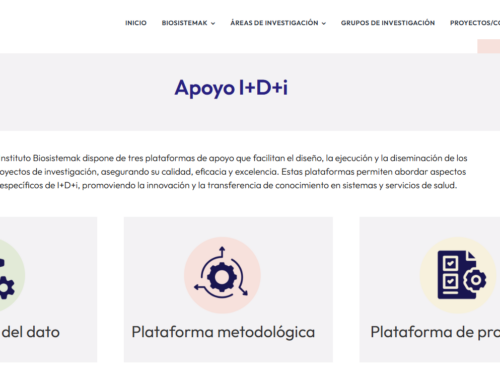Biosistemak lanza una nueva sección web dedicada a las Plataformas de Apoyo I+D+i